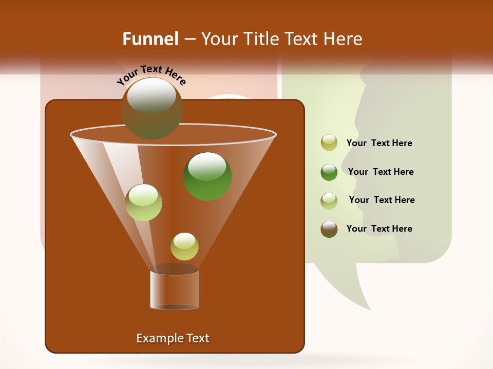 Communication Puzzle PowerPoint Template
