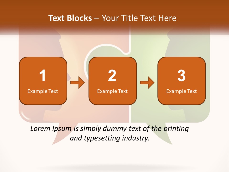 Communication Puzzle PowerPoint Template