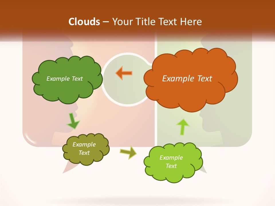 Communication Puzzle PowerPoint Template