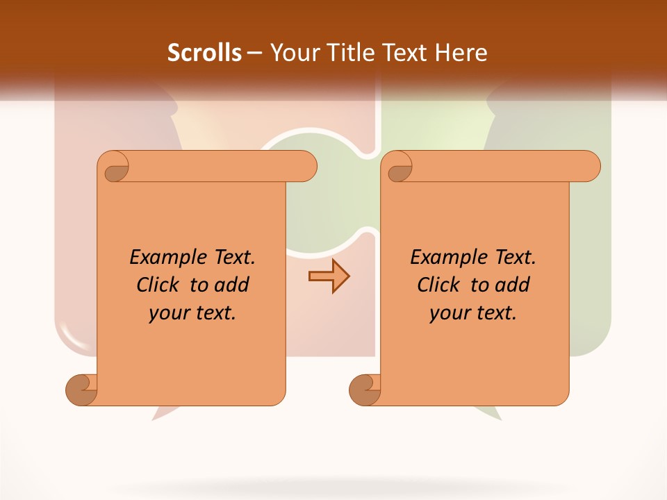 Communication Puzzle PowerPoint Template