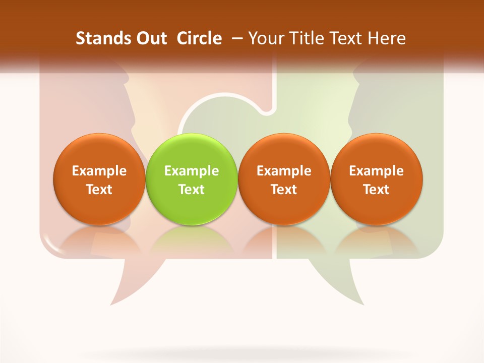 Communication Puzzle PowerPoint Template