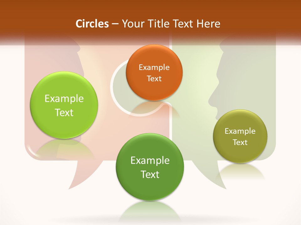 Communication Puzzle PowerPoint Template