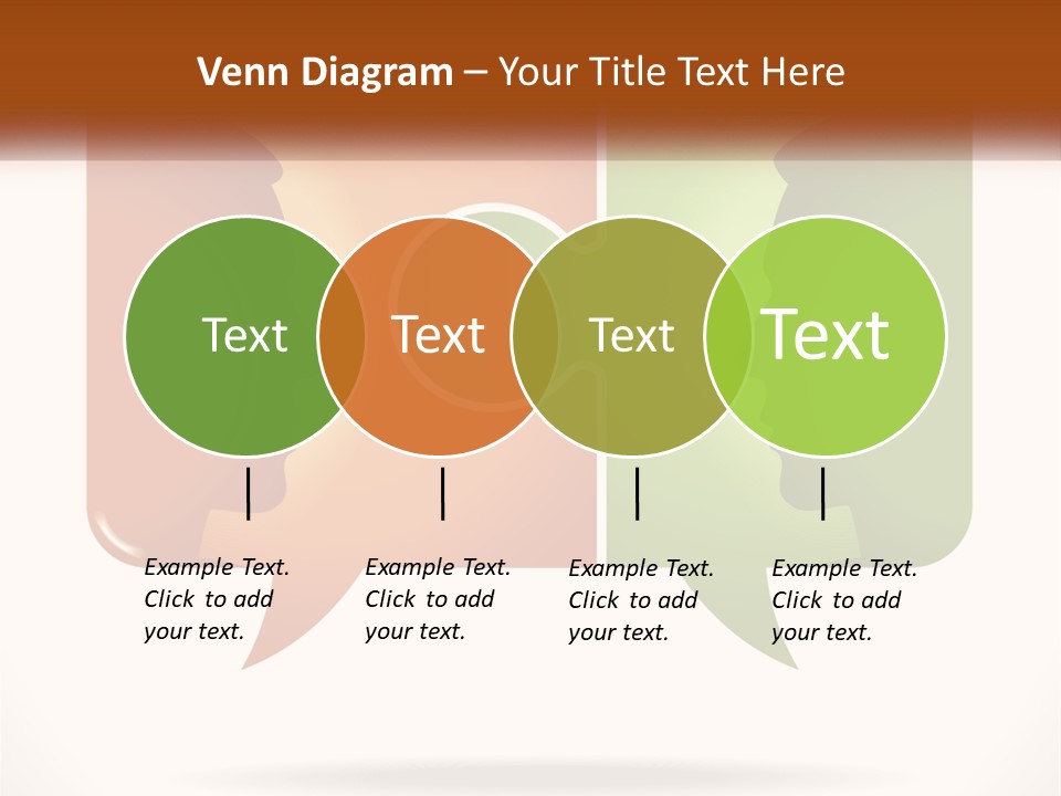 Communication Puzzle PowerPoint Template