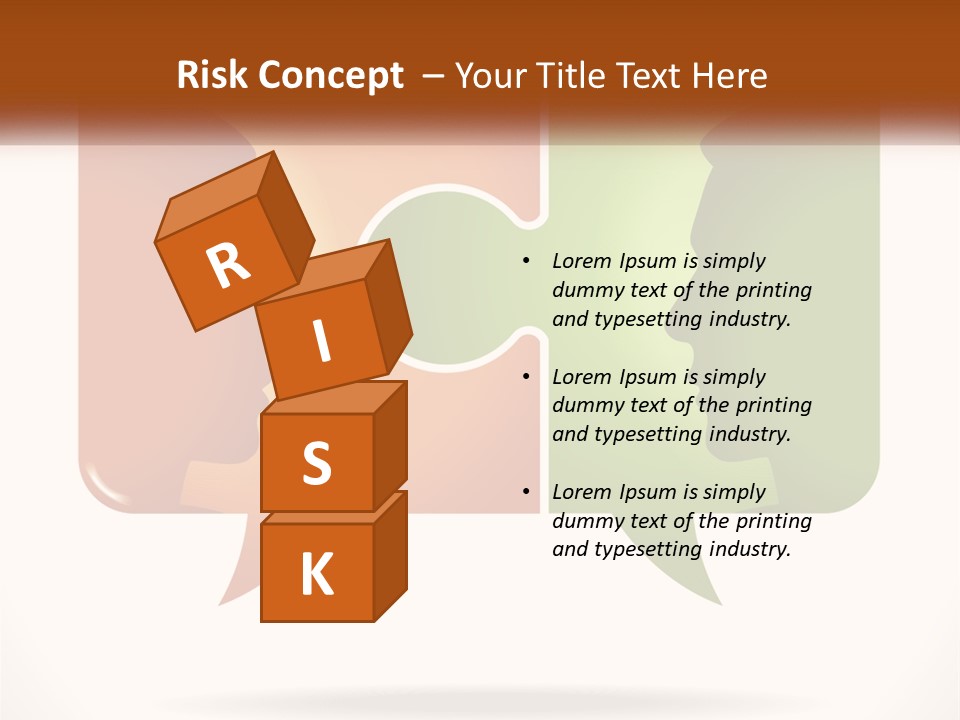 Communication Puzzle PowerPoint Template