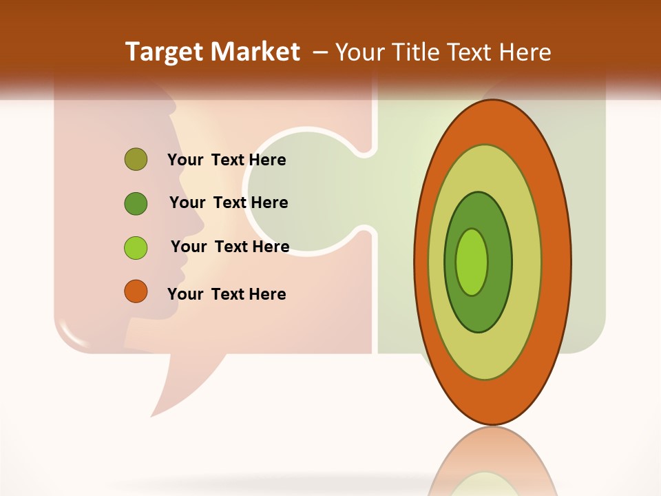 Communication Puzzle PowerPoint Template