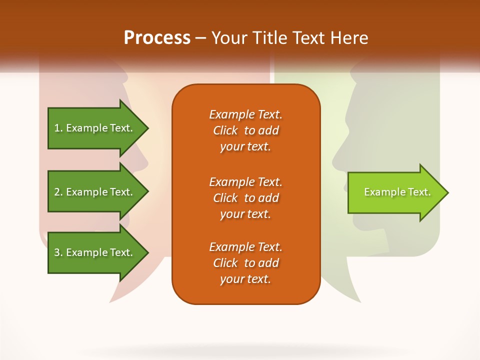 Communication Puzzle PowerPoint Template