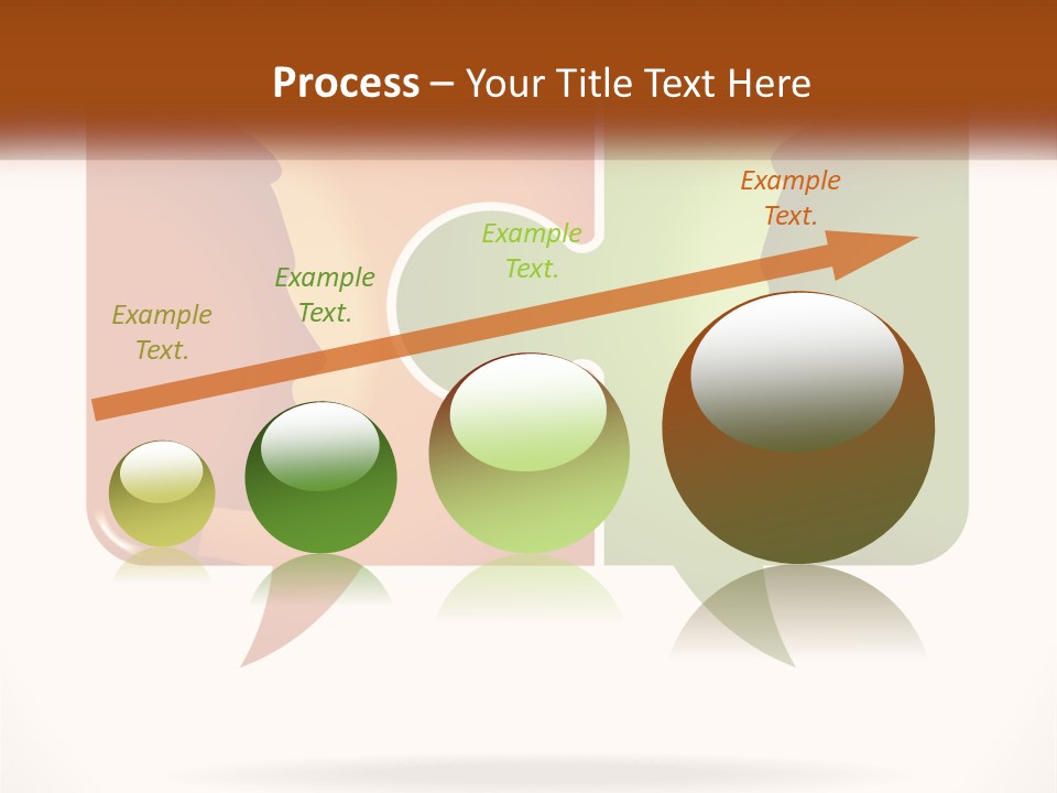 Communication Puzzle PowerPoint Template