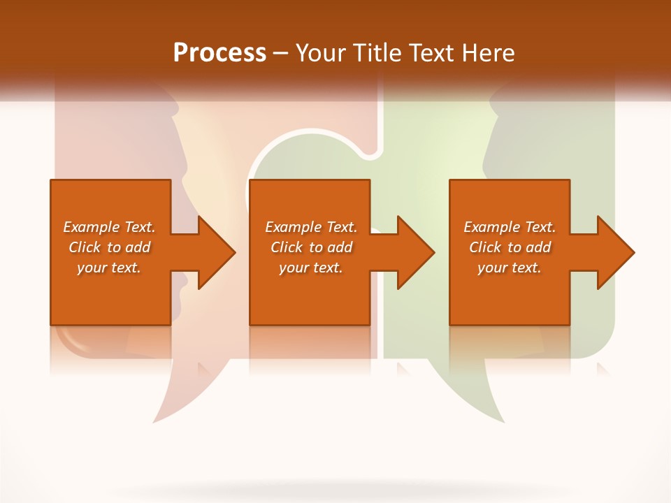 Communication Puzzle PowerPoint Template