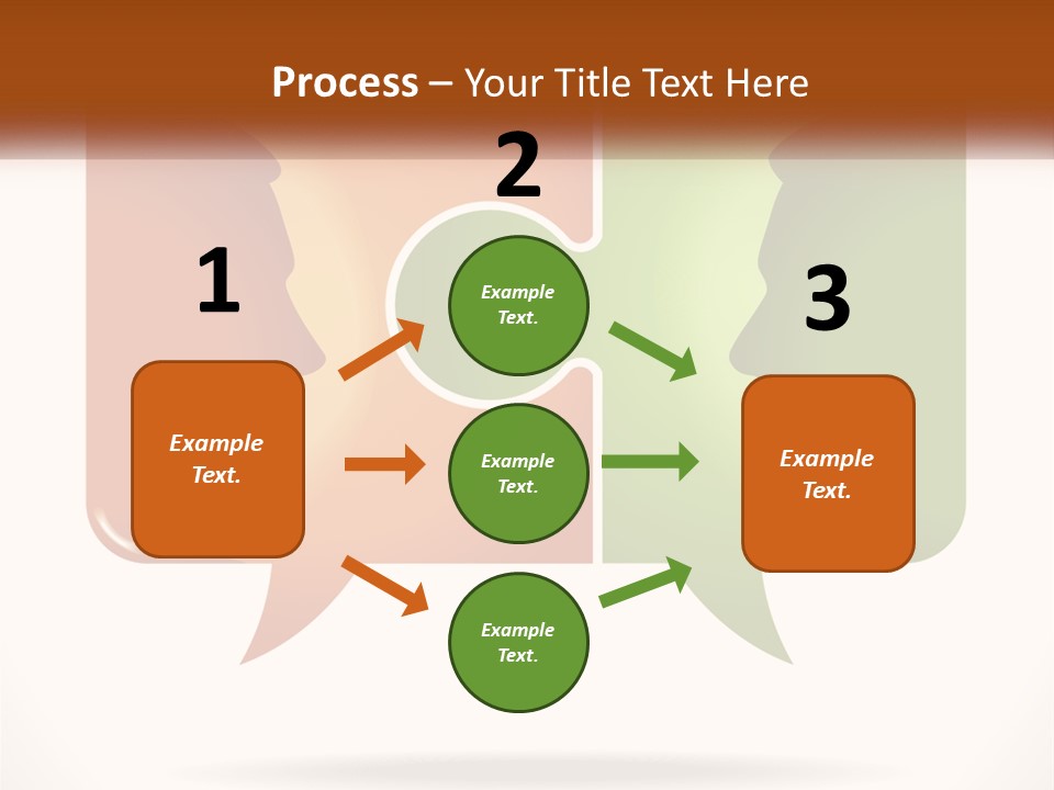Communication Puzzle PowerPoint Template