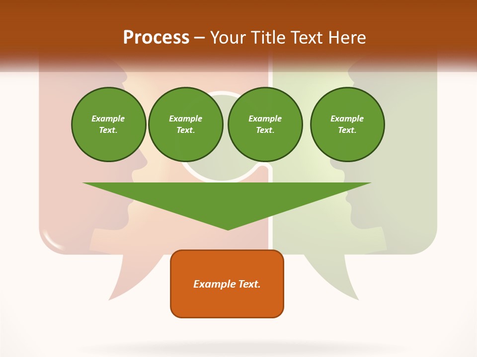 Communication Puzzle PowerPoint Template