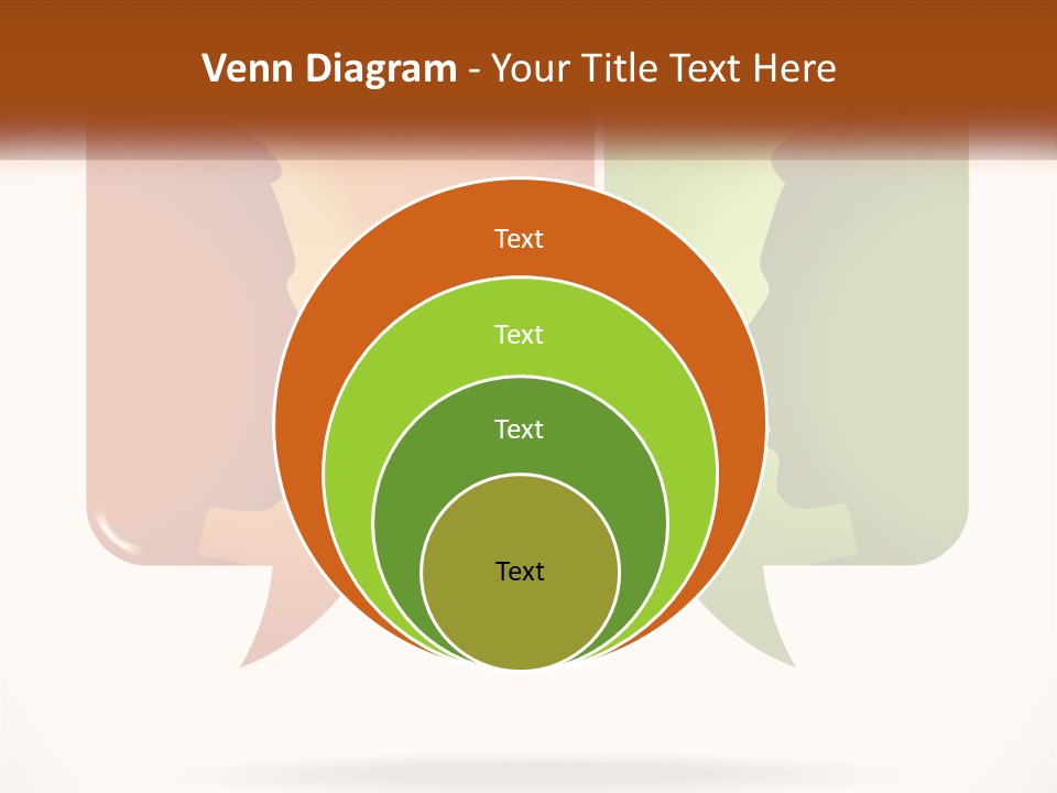 Communication Puzzle PowerPoint Template