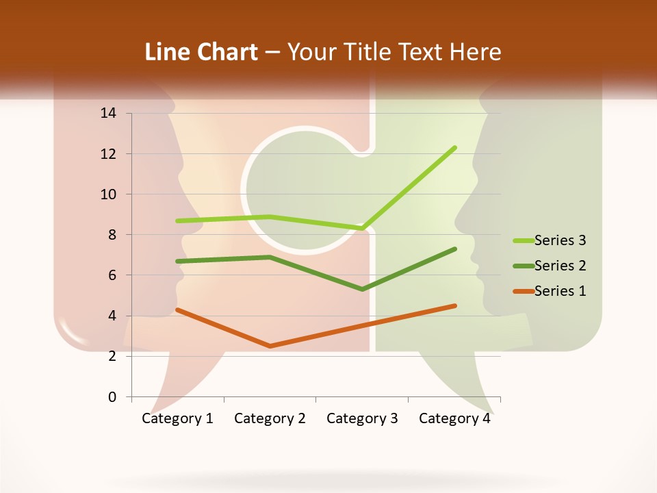 Communication Puzzle PowerPoint Template