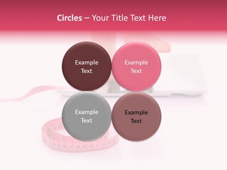 Girl Measures Weight PowerPoint Template