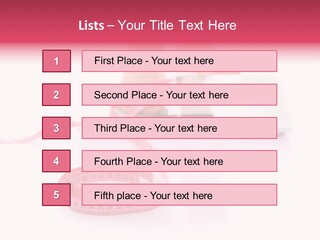 Girl Measures Weight PowerPoint Template
