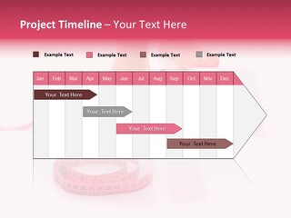 Girl Measures Weight PowerPoint Template