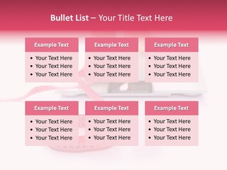 Girl Measures Weight PowerPoint Template