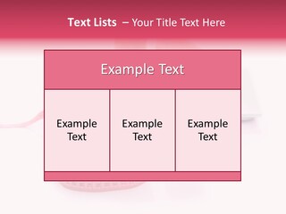 Girl Measures Weight PowerPoint Template