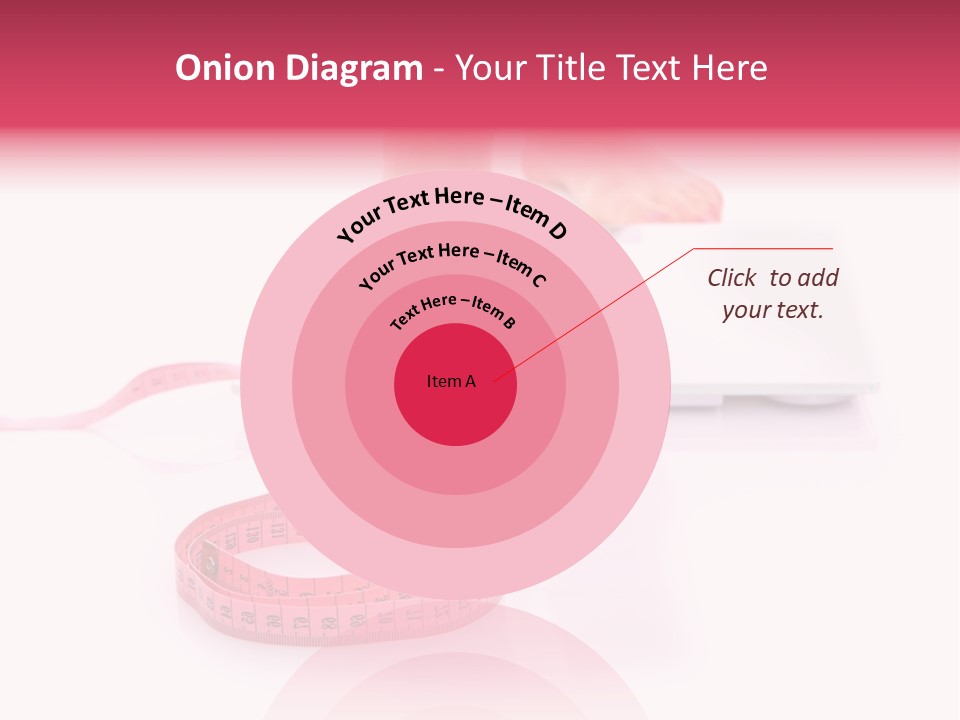 Girl Measures Weight PowerPoint Template