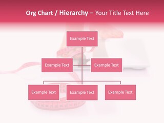 Girl Measures Weight PowerPoint Template