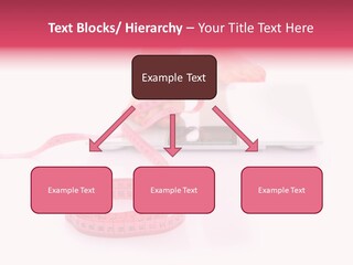 Girl Measures Weight PowerPoint Template