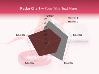 Girl Measures Weight PowerPoint Template
