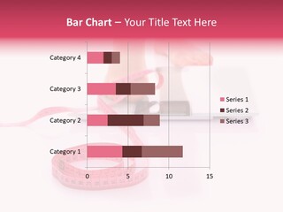 Girl Measures Weight PowerPoint Template