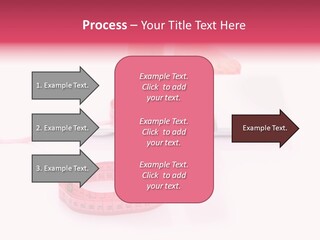 Girl Measures Weight PowerPoint Template