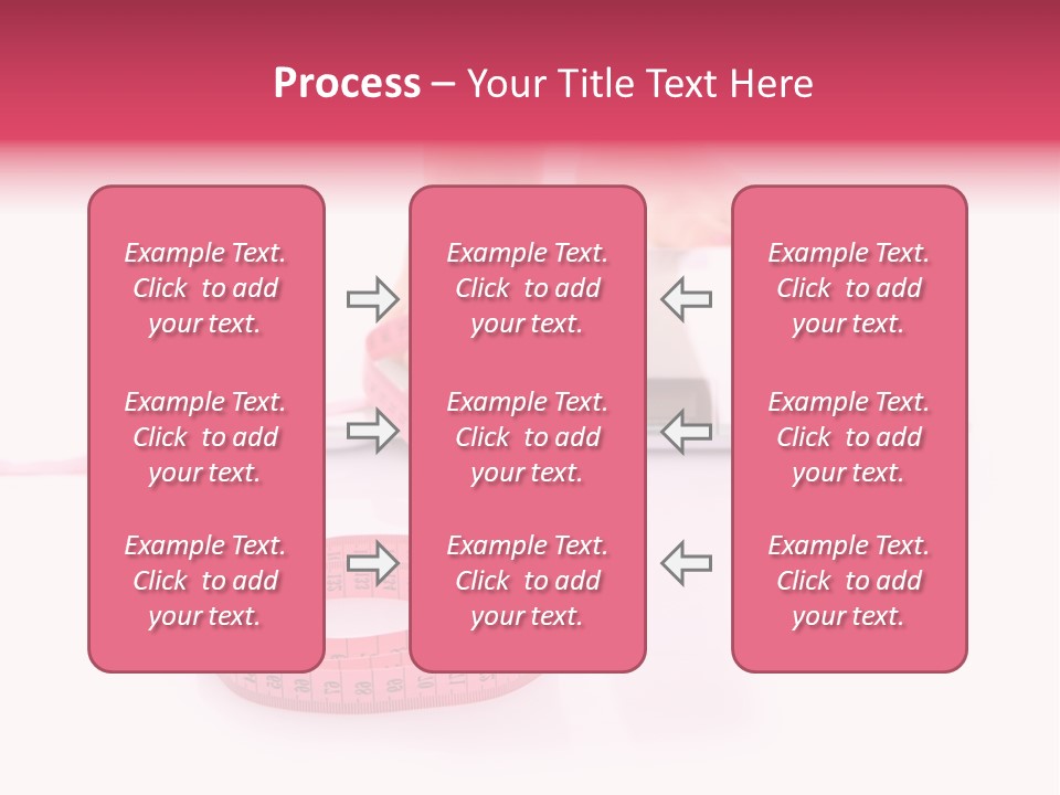 Girl Measures Weight PowerPoint Template