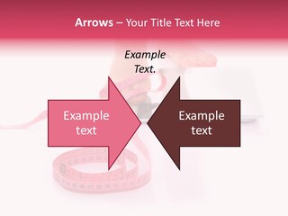 Girl Measures Weight PowerPoint Template