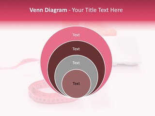 Girl Measures Weight PowerPoint Template