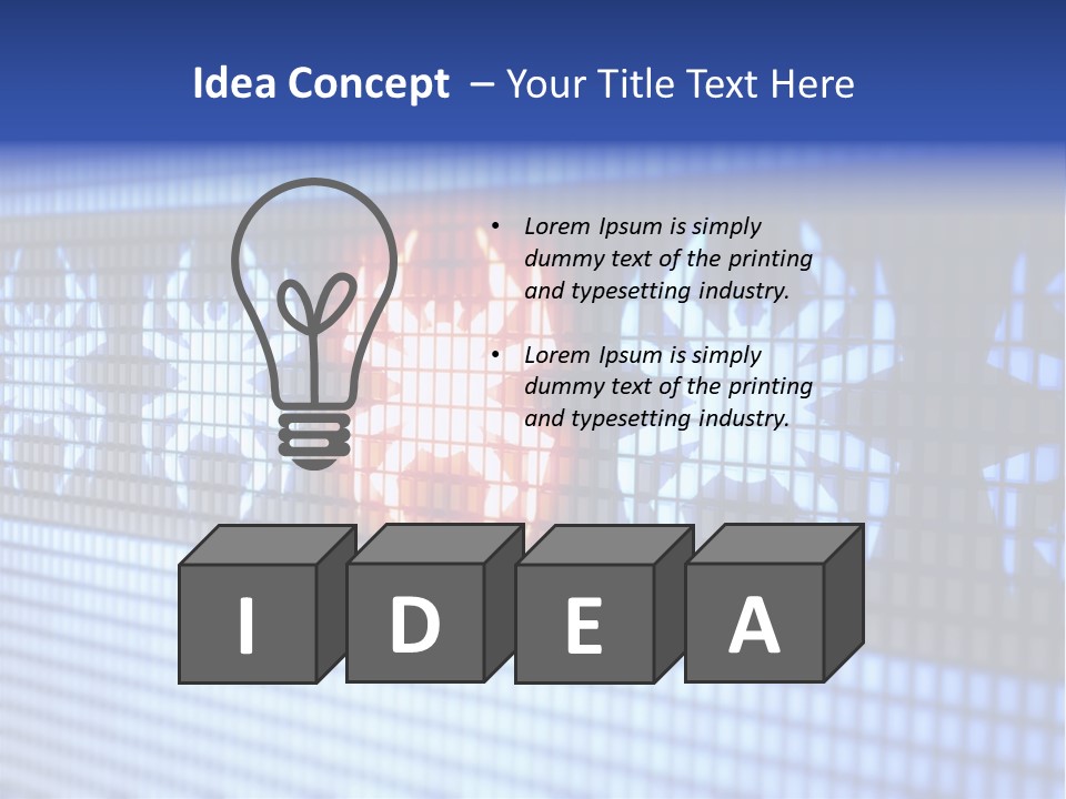Electronic Scoreboard Beetle PowerPoint Template