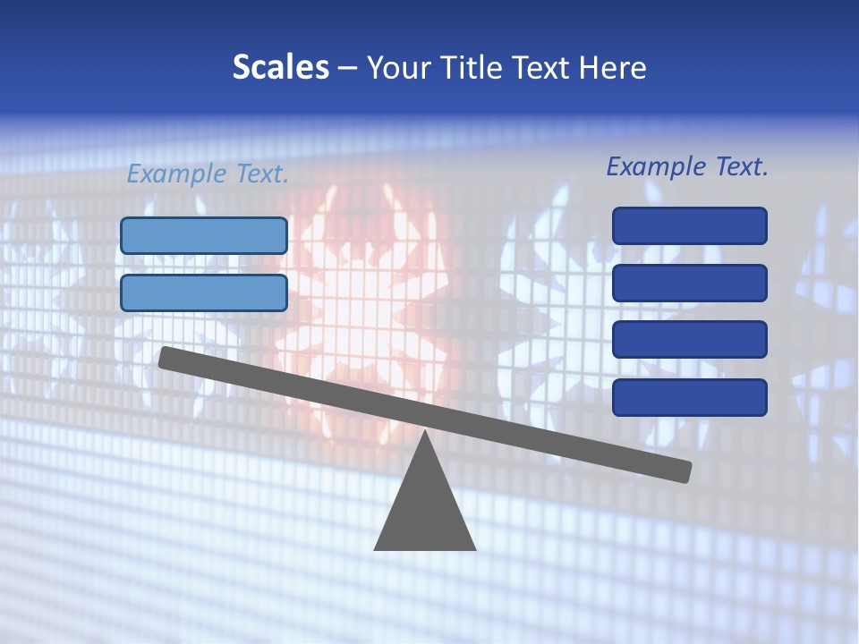 Electronic Scoreboard Beetle PowerPoint Template
