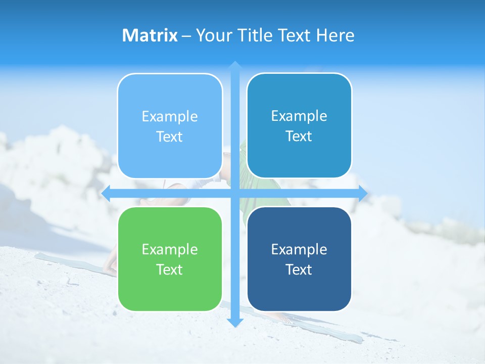 Girl Doing Yoga PowerPoint Template