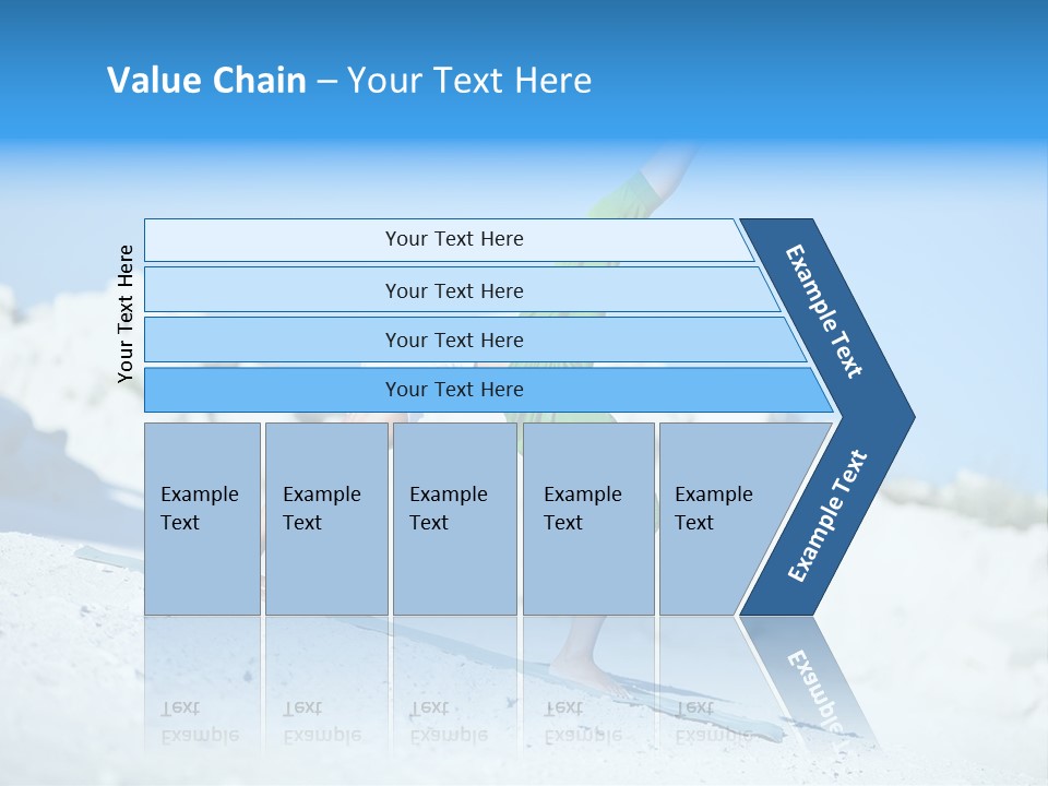 Girl Doing Yoga PowerPoint Template