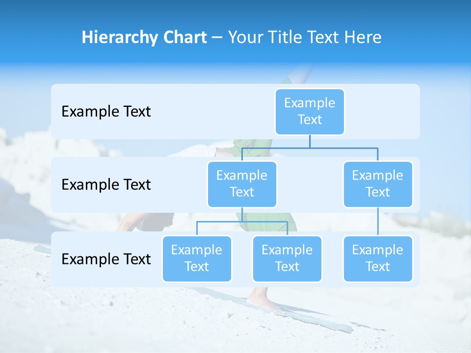 Girl Doing Yoga PowerPoint Template