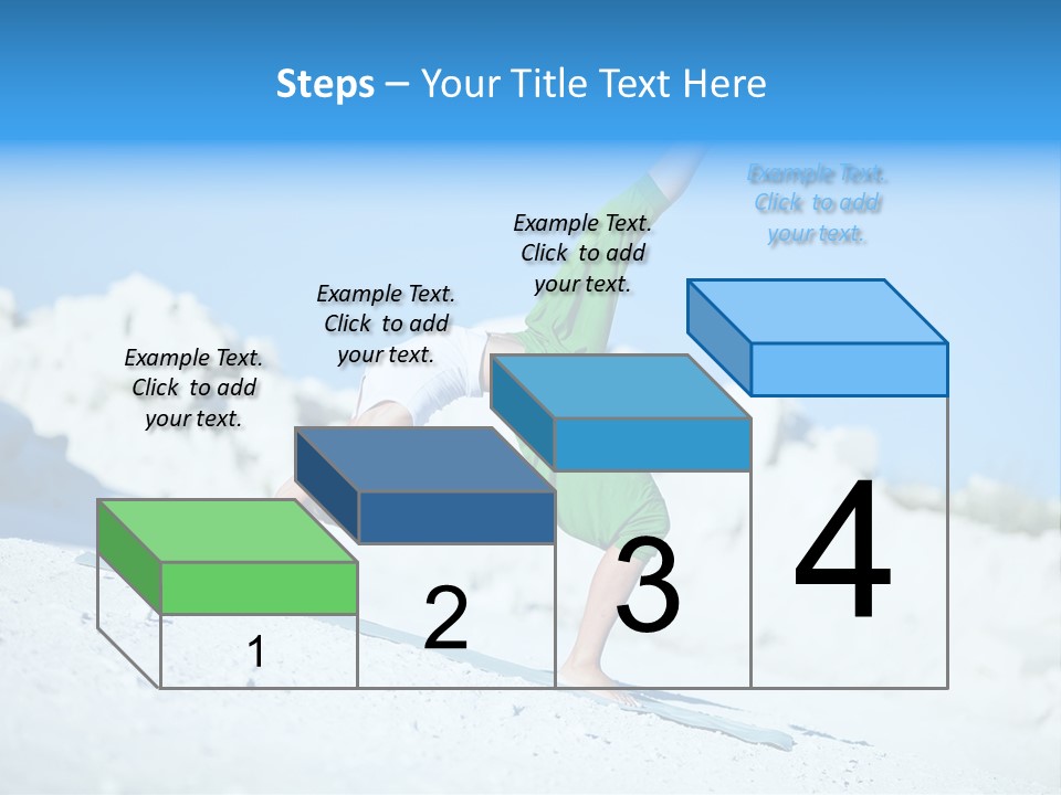 Girl Doing Yoga PowerPoint Template