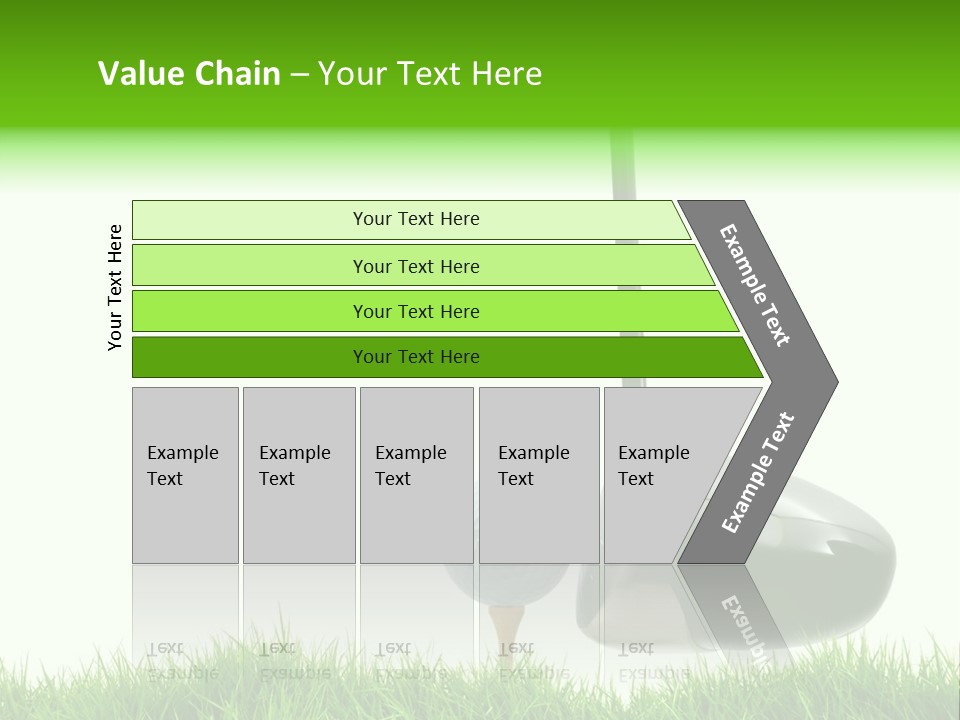 Playing Golf PowerPoint Template