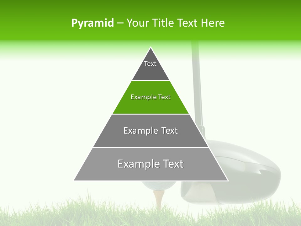 Playing Golf PowerPoint Template