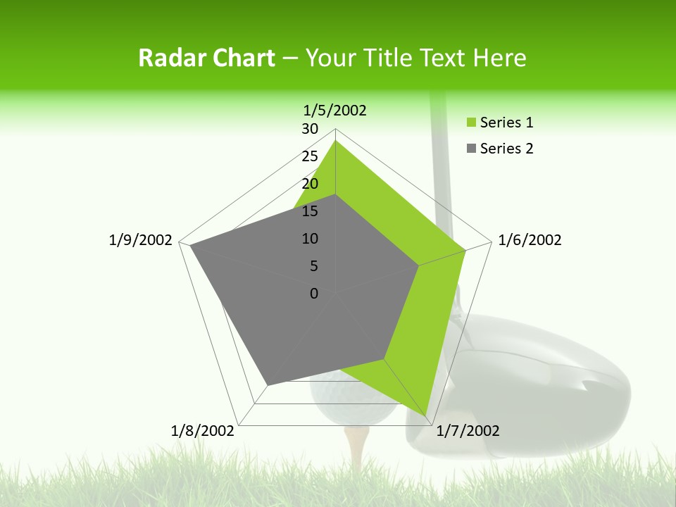 Playing Golf PowerPoint Template