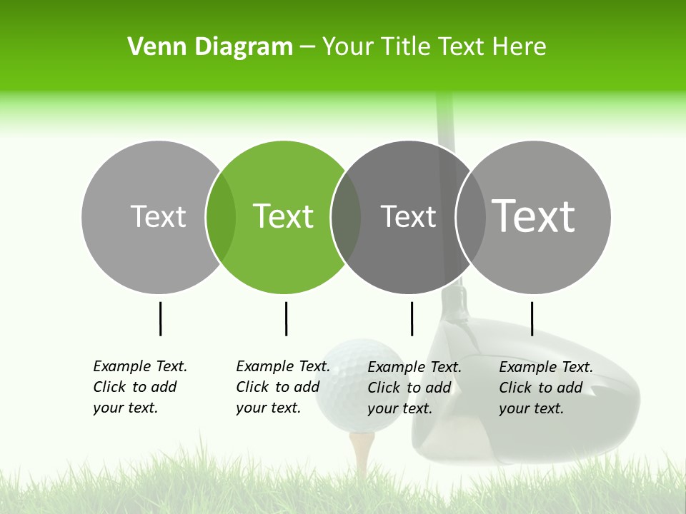 Playing Golf PowerPoint Template