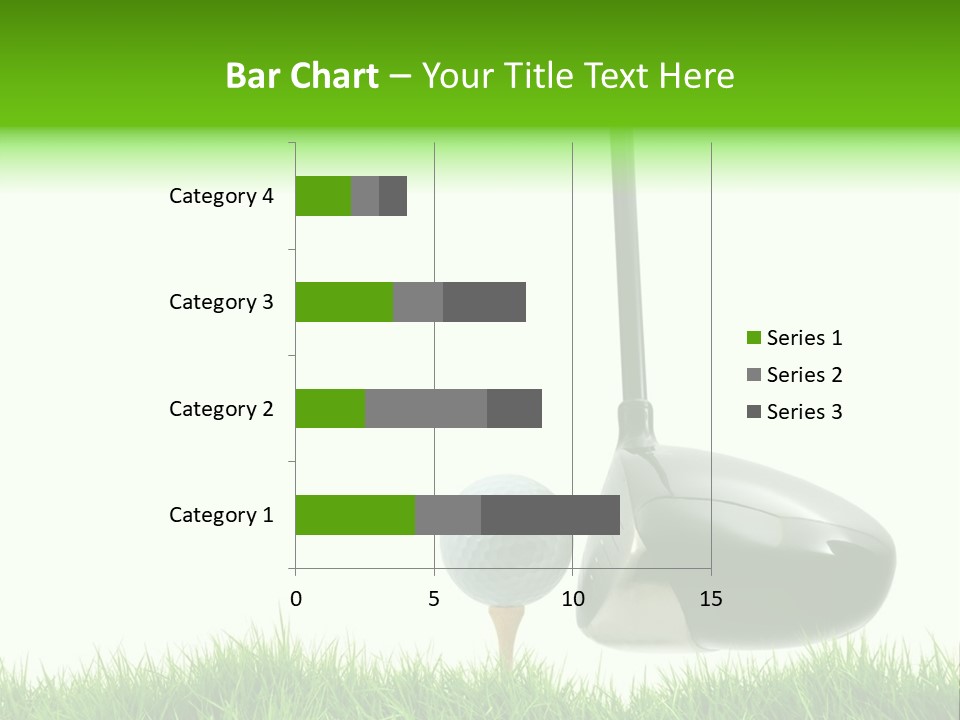 Playing Golf PowerPoint Template