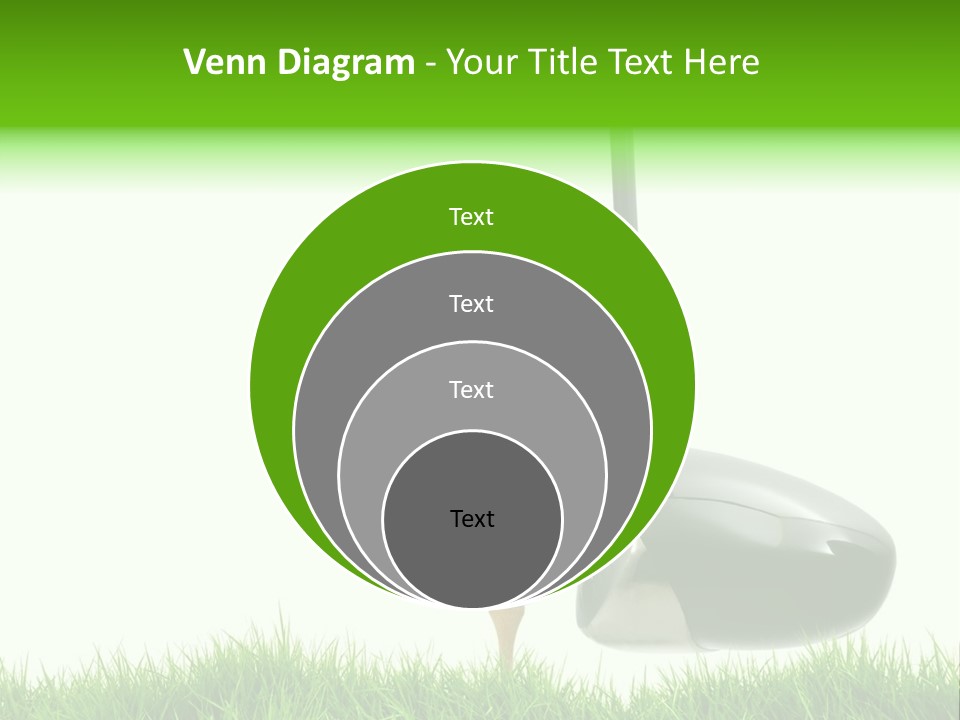 Playing Golf PowerPoint Template