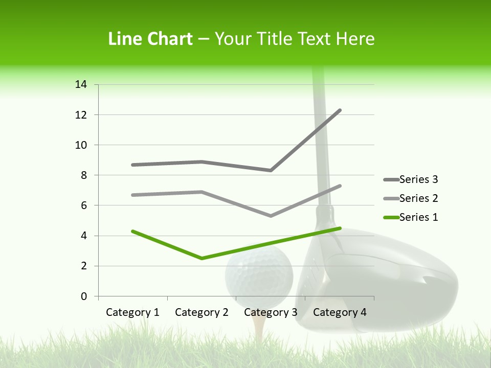 Playing Golf PowerPoint Template