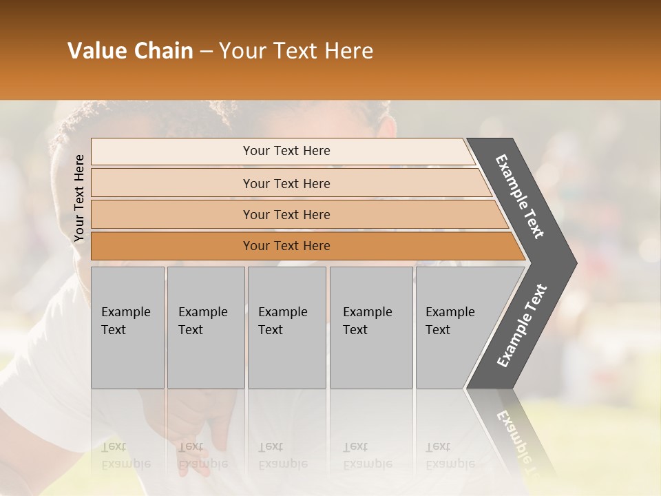 Dad With Baby PowerPoint Template