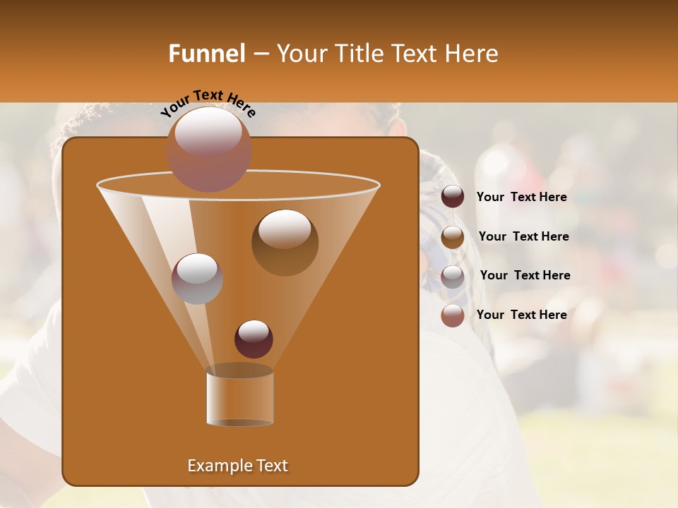 Dad With Baby PowerPoint Template