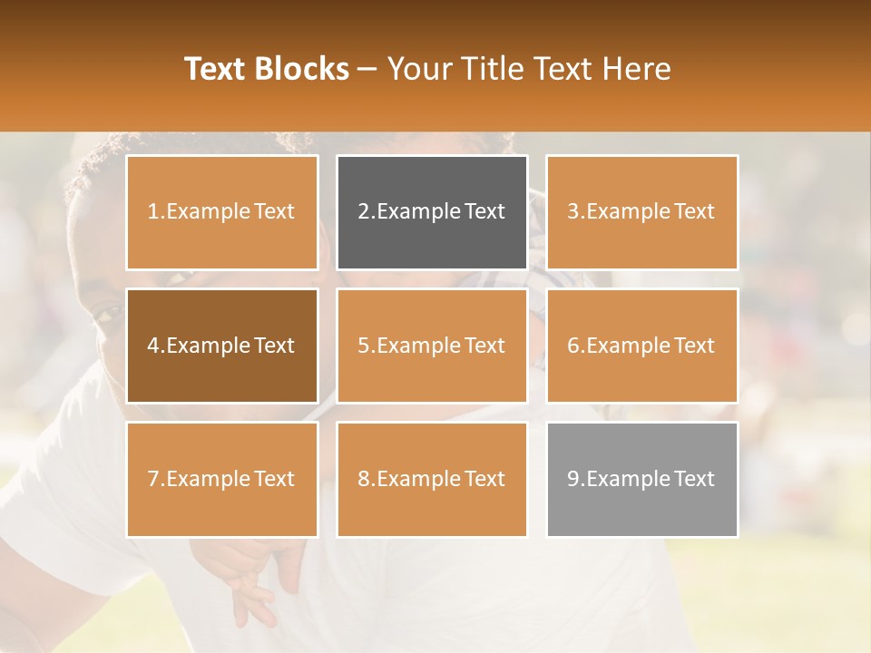 Dad With Baby PowerPoint Template