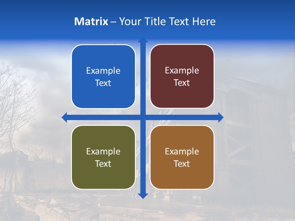 A Storm Is Approaching PowerPoint Template