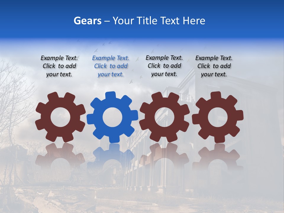 A Storm Is Approaching PowerPoint Template