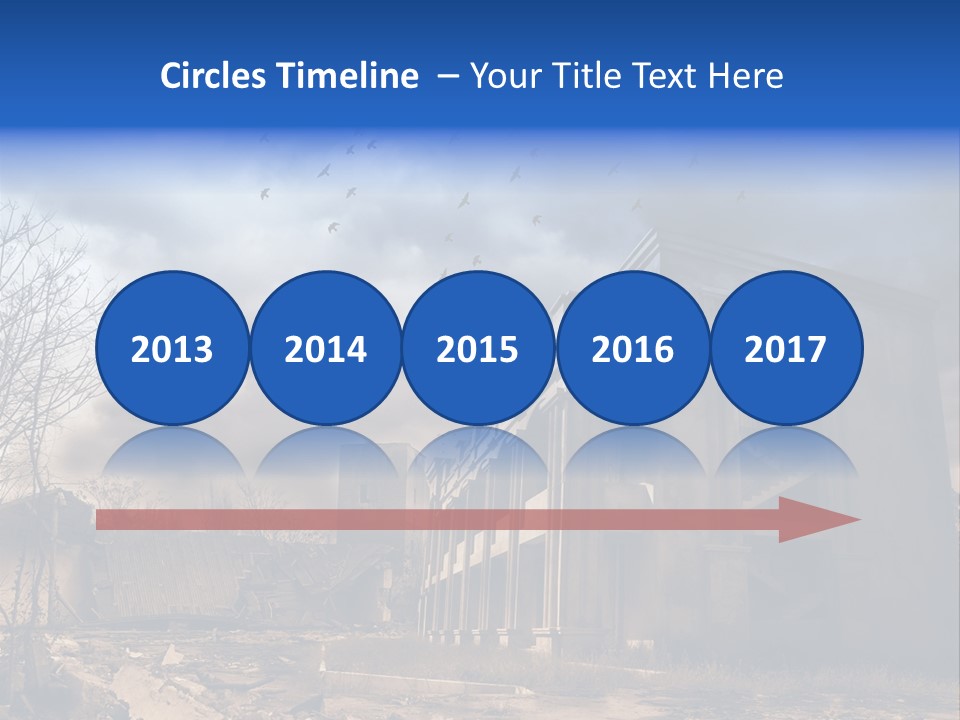 A Storm Is Approaching PowerPoint Template
