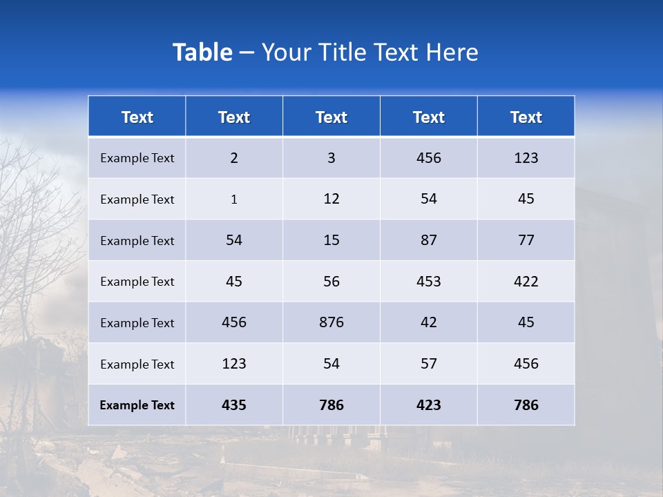 A Storm Is Approaching PowerPoint Template